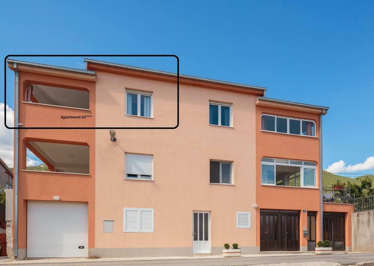 Apartmani Ujakovic Kaštela Exteriér fotografie